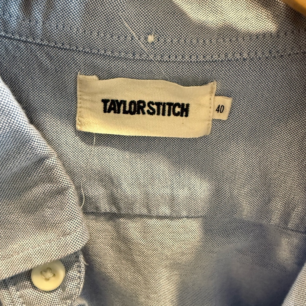 Taylor Stitch Blue Oxford The Jack - Picture 2 of 3